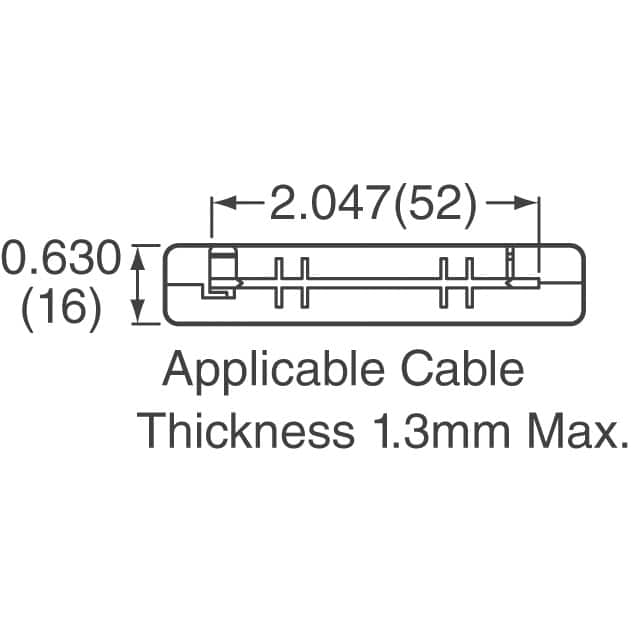 ZCAT6819-5230D TDK Corporation  Ferrites de câble